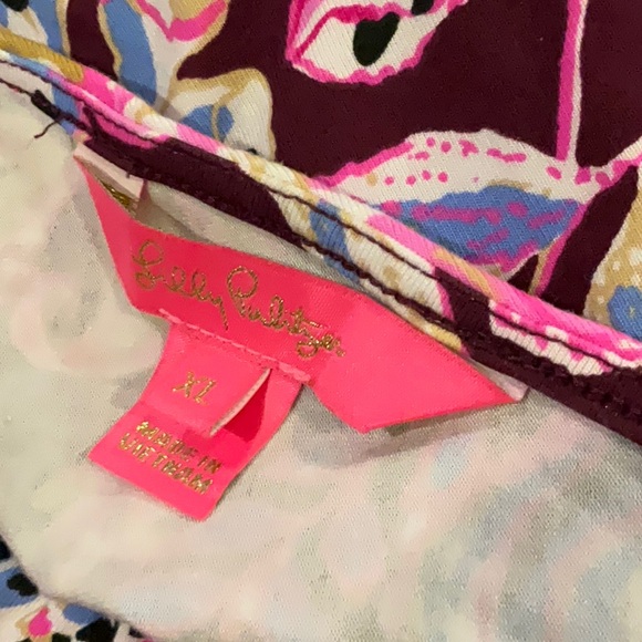 Lilly Pulitzer romper XL - Picture 3 of 3